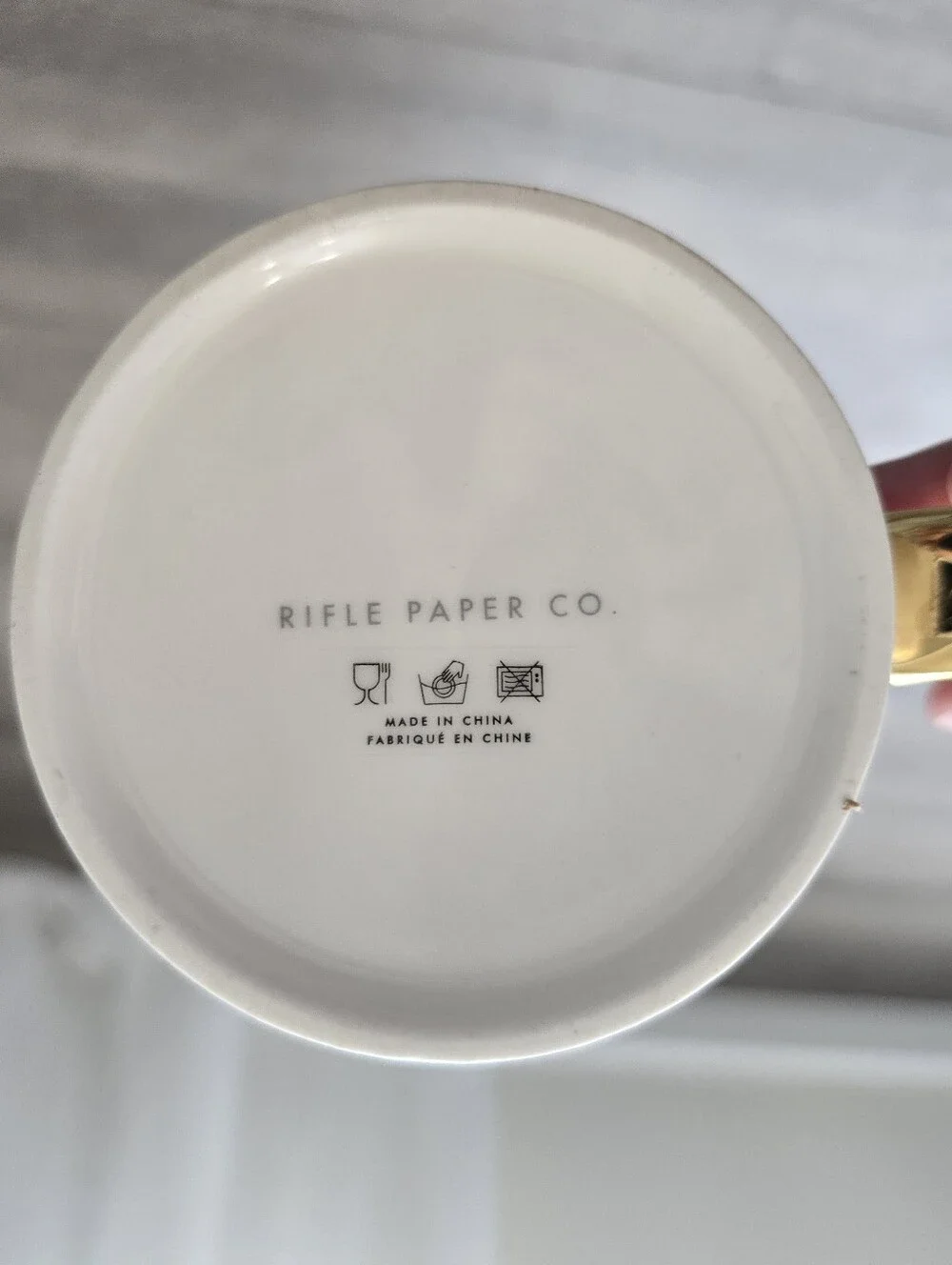 Rifle Paper Co. Cool Cats Porcelain Mug Collectible Whimsy Cottagecore